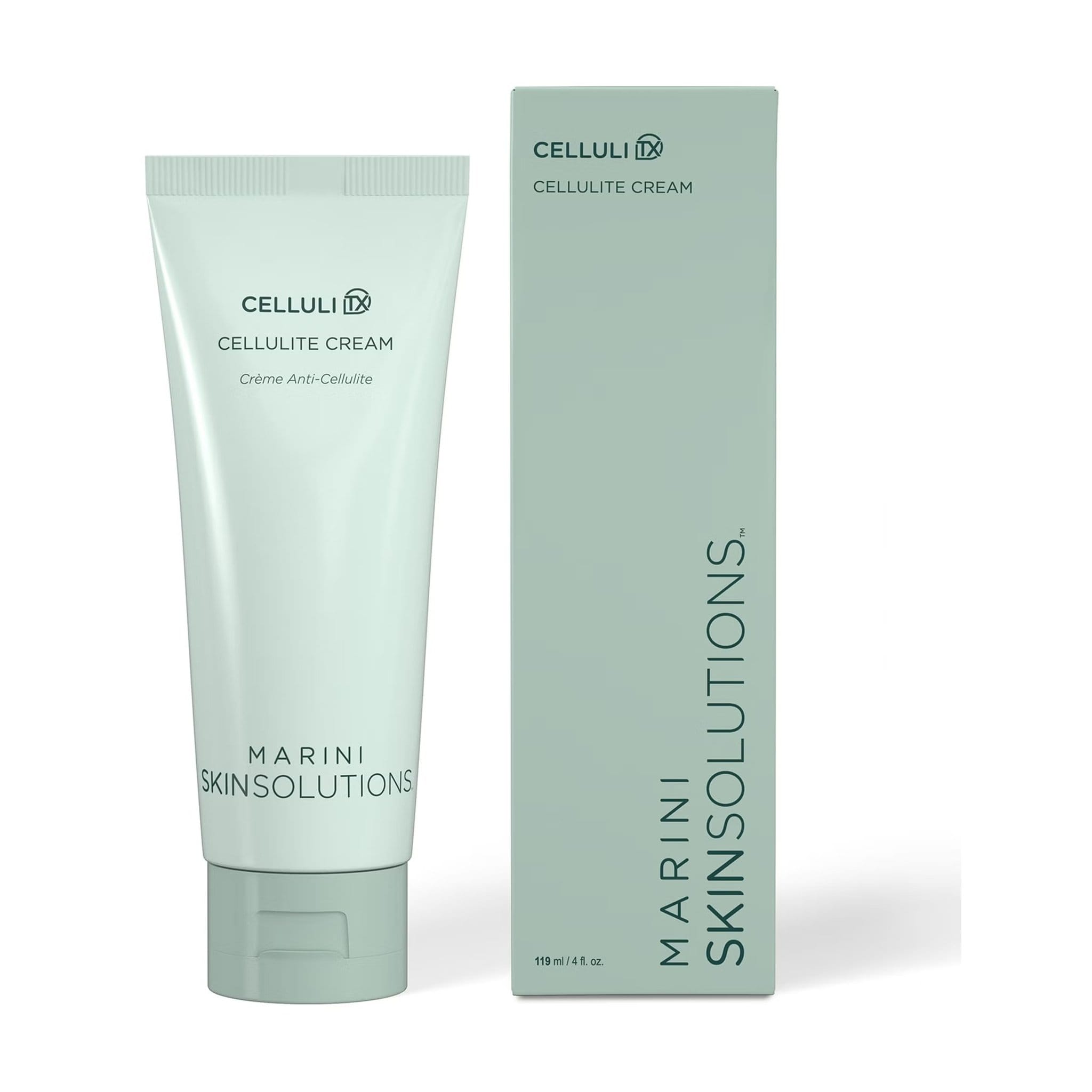Marini Skin Solutions CelluliX Cellulite Cream tube and box packaging 119ml anti-cellulite body treatment
