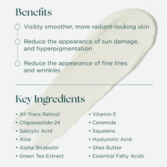 Retinol Plus Mask benefits and key ingredients retinol salicylic acid hyaluronic acid ceramide
