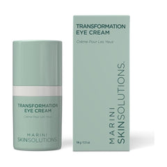 Marini Skin Solutions Transformation Eye Cream 14g jar and box on white background