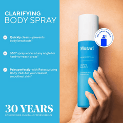 Murad Clarifying Body Spray with Salicylic Acid