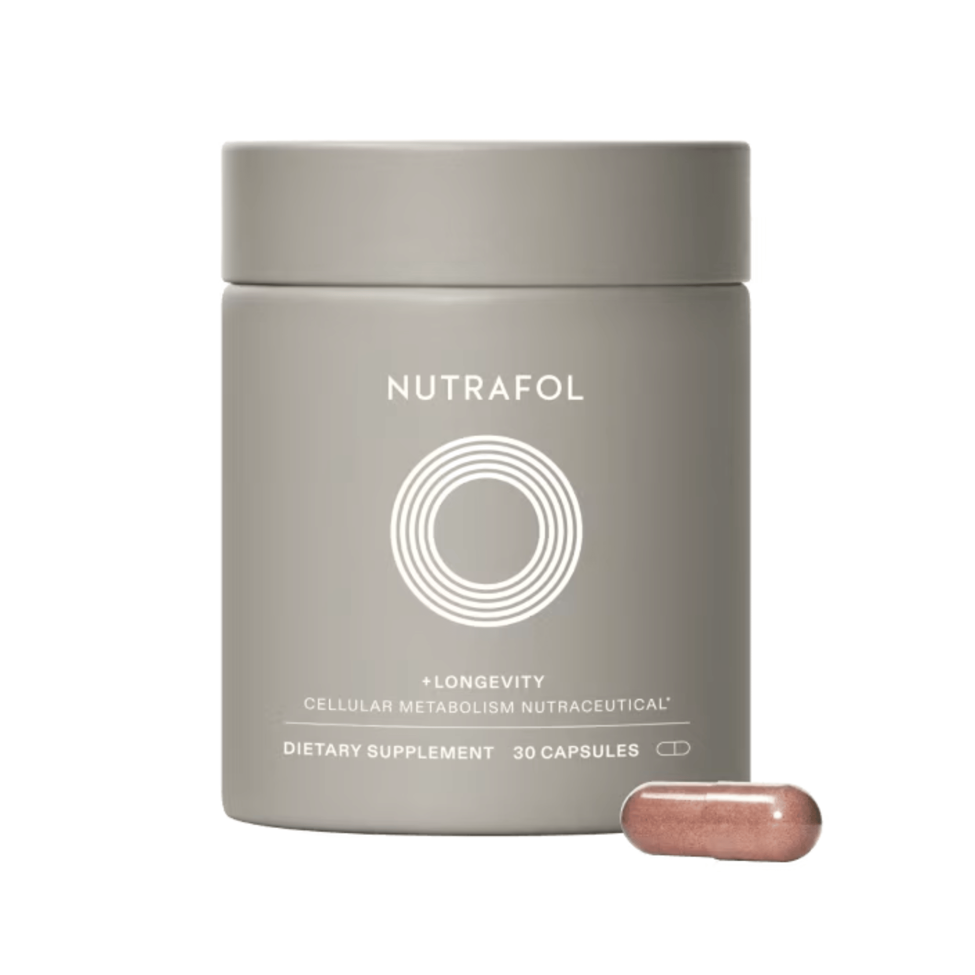 Nutrafol +Longevity ellular Metabolism Nutraceutical 30 capsules