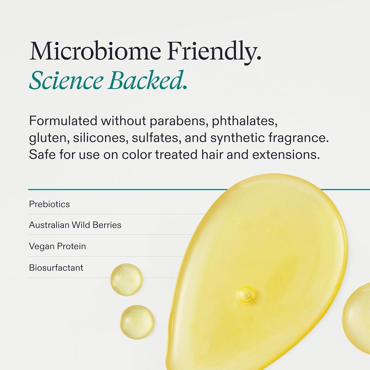 Nutrafol Root Purifier microbiome friendly formula with prebiotics and vegan protein