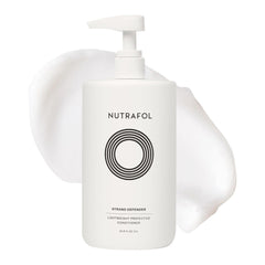 Nutrafol Strand Defender 1 liter pump bottle conditioner with cream 33.8 fl oz