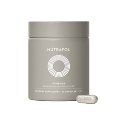 Nutrafol Synbiosis hair growth supplement bottle 30 capsules