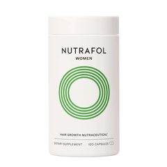 Nutrafol Women hair growth dietary supplement bottle with 120 capsules