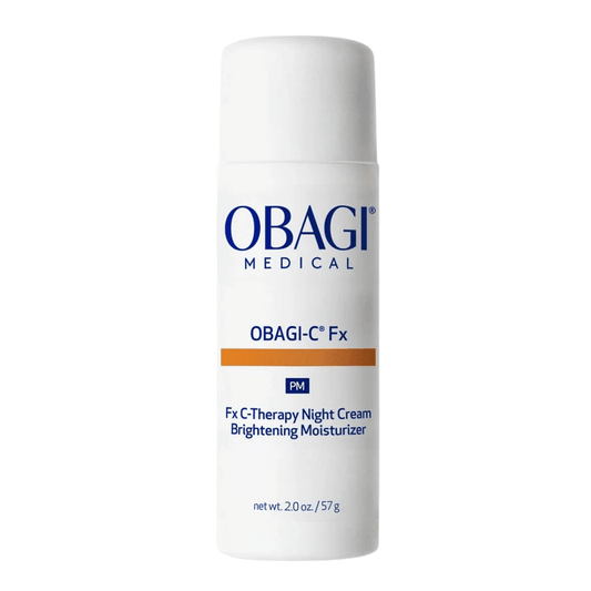 Obagi-C Fx C-Therapy Night Cream brightening moisturizer 2 oz white pump bottle