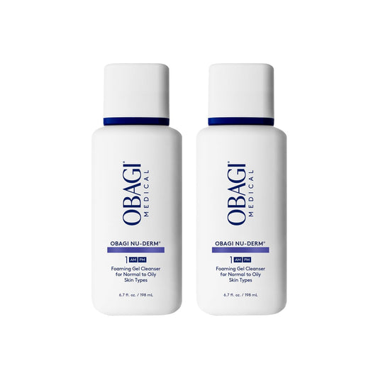Obagi Nu-Derm Foaming Gel Cleanser 2-pack