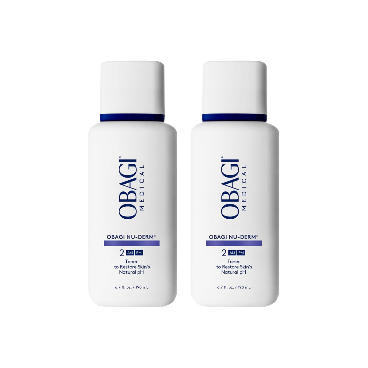 Obagi Nu-Derm Toner (2-Pack) $92 Value Obagi Shop at Exclusive Beauty Club