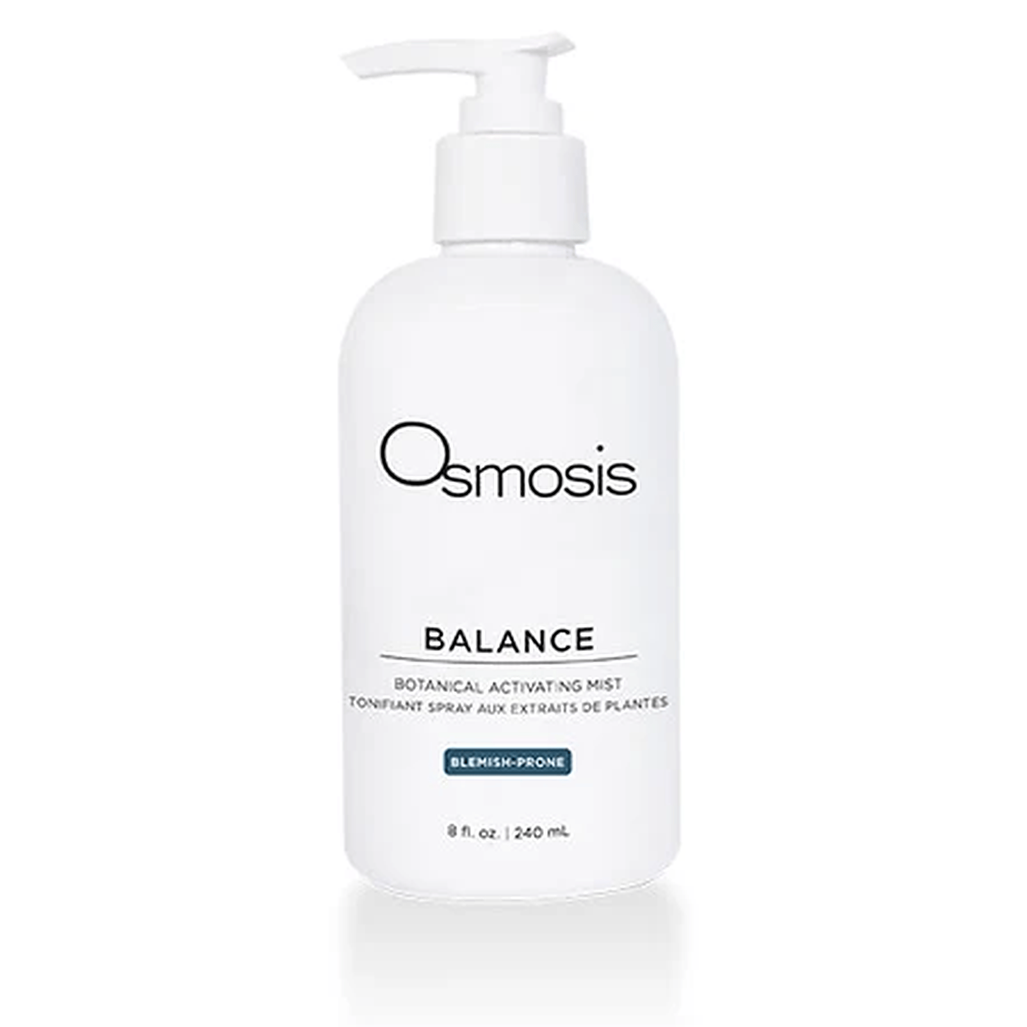 Osmosis Balance Botanical Activating Mist 8 oz pump bottle for blemish-prone skin