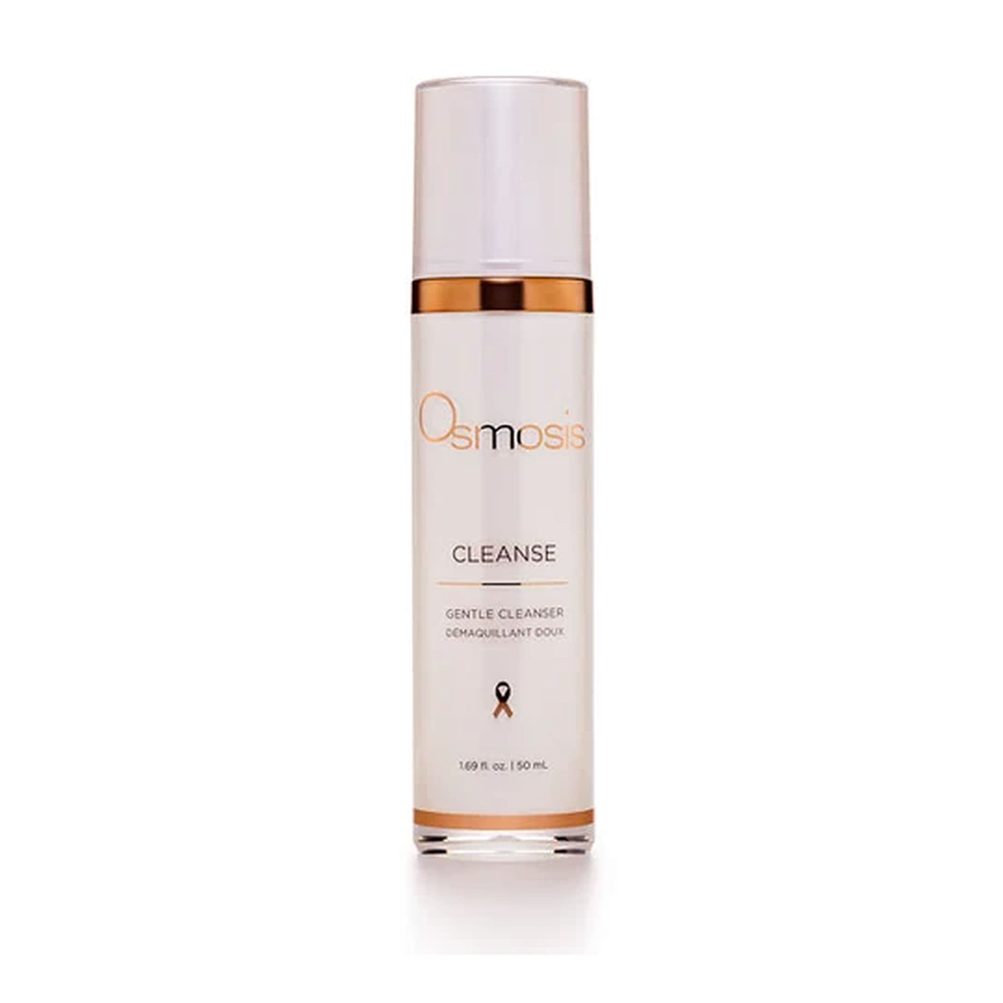 Osmosis Cleanse Gentle Cleanser 1.69 oz pump bottle for dry and sensitive skin