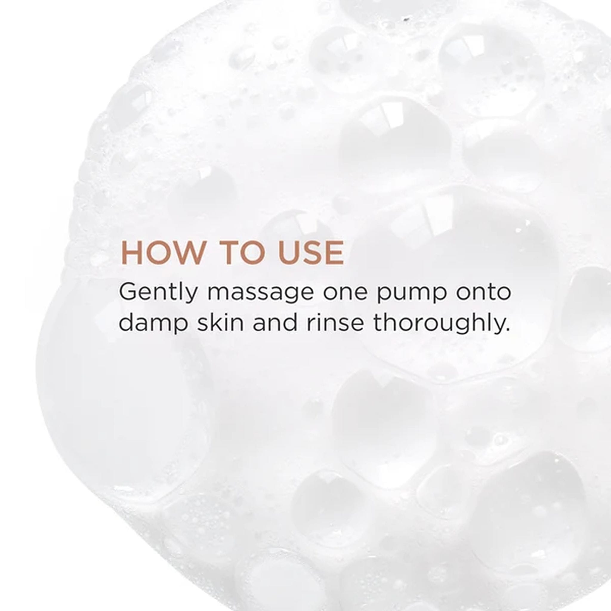 Osmosis Cleanse how to use one pump massaged onto damp skin then rinsed