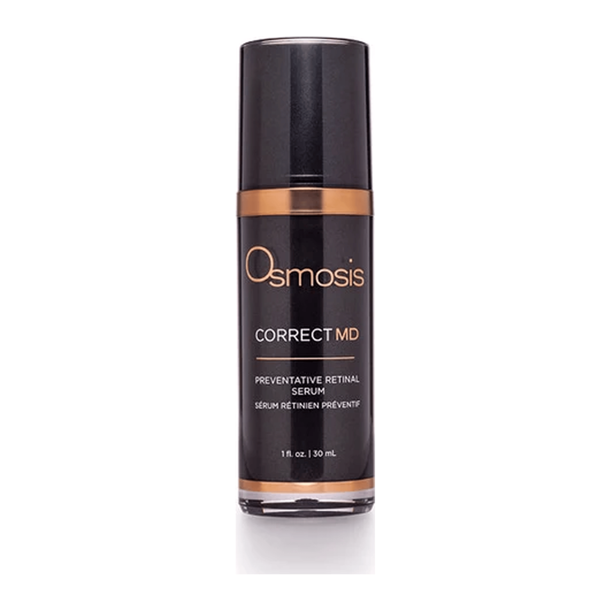 Osmosis Correct MD Preventative Retinal Serum 1 oz pump bottle for anti-aging skincare