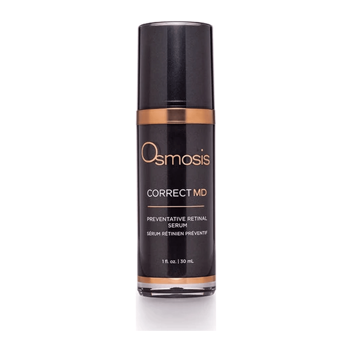 Osmosis Correct MD Preventative Retinal Serum 1 oz pump bottle for anti-aging skincare