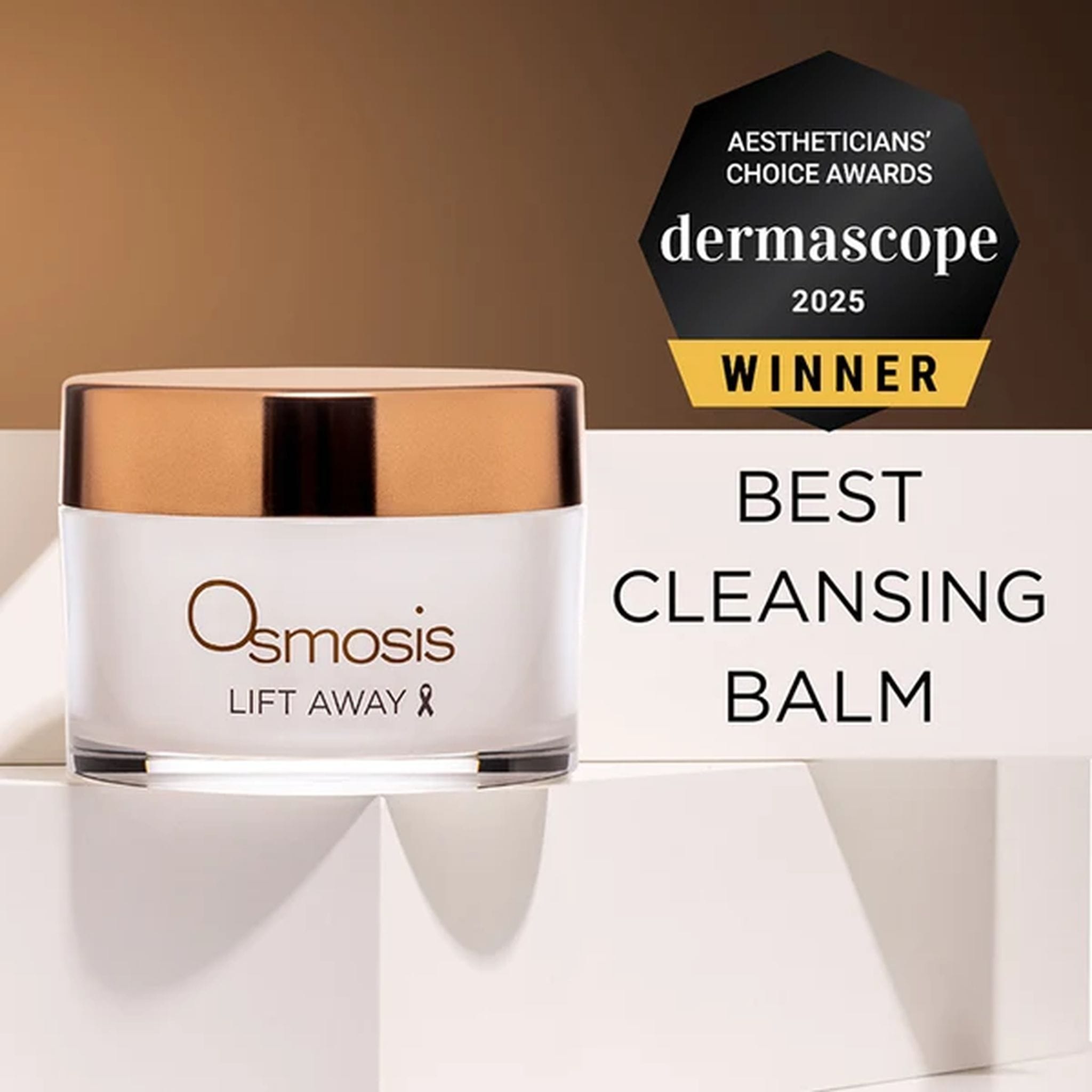 Osmosis Lift Away Cleansing Balm Dermascope 2025 Aestheticians' Choice Award winner for Best Cleansing Balm