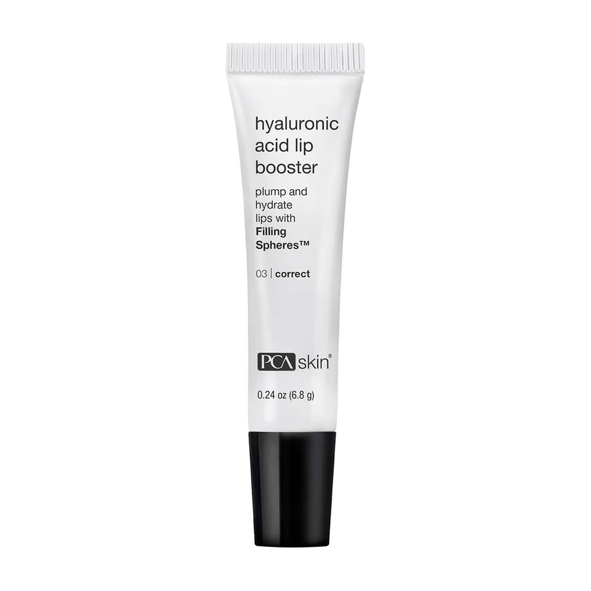 PCA Skin Hyaluronic Acid Lip Booster plumping and hydrating lip treatment tube