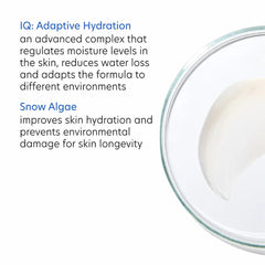 PCA Skin HydraLuxe key ingredients IQ Adaptive Hydration and snow algae