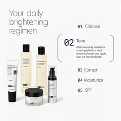 PCA Skin daily brightening regimen with Hydrating Toner Facial Wash and HydraBright
