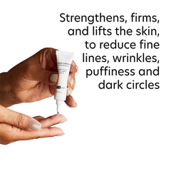 Hand dispensing PCA Skin Ideal Complex eye gel that firms and lifts to reduce fine lines and dark circles