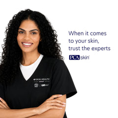 Skin health professional representing PCA Skin's trusted expert-backed skincare approach