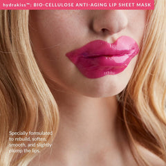 PMD Hydrakiss Bio-Cellulose Anti-Aging Lip Sheet Mask