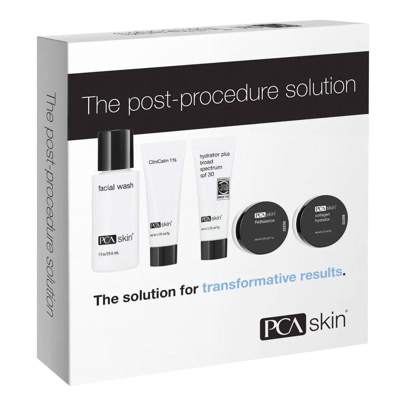 PCA Skin post procedure solution kit shop at exclusive beauty