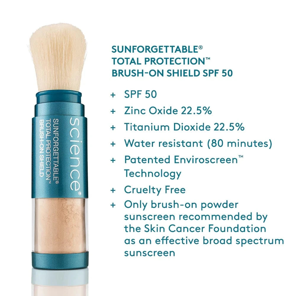 Colorescience Sunforgettable Total Protection Brush-On Shield SPF 50 Sunscreen Benefits 5