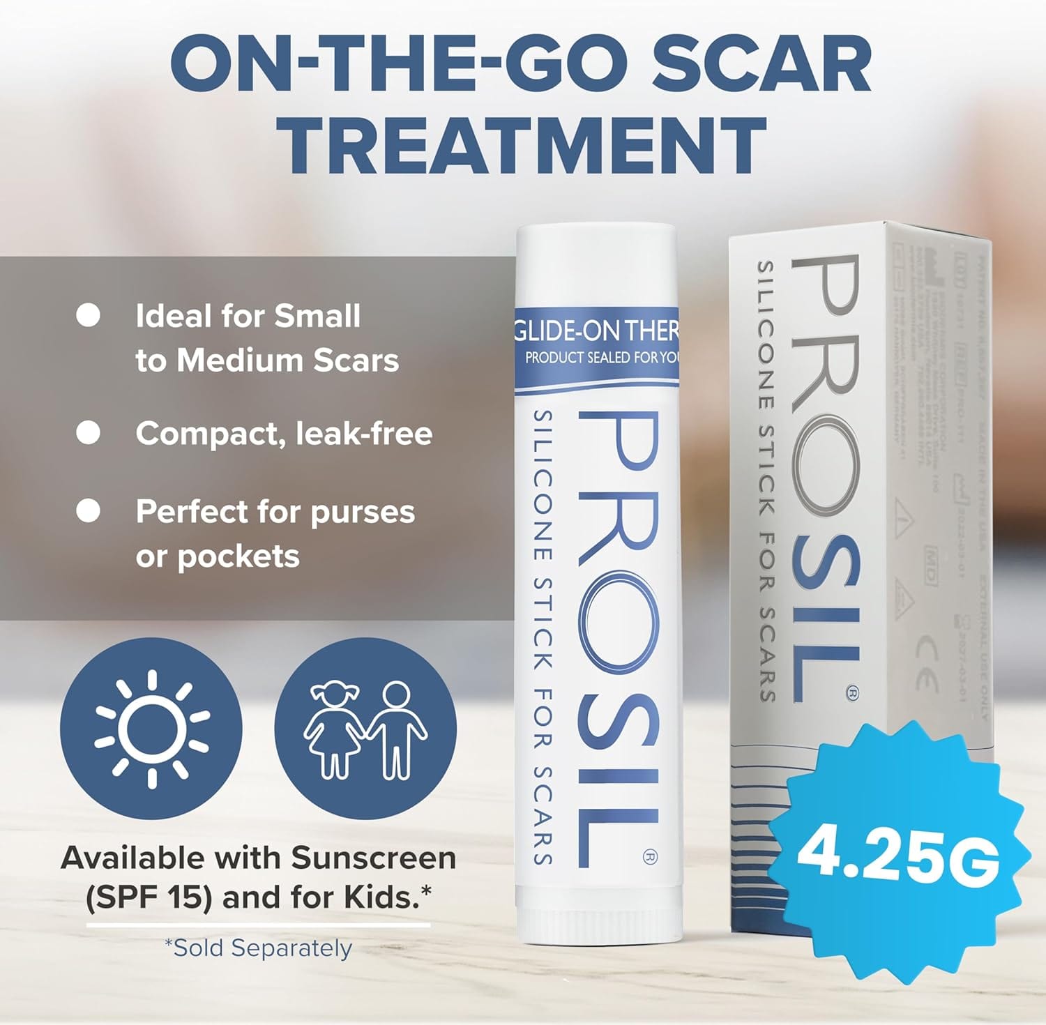 Procil Effective for scars from surgeries and injuries