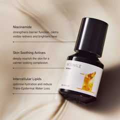 Rationale The Serum key ingredients Niacinamide Skin Soothing Actives and Intercellular Lipids for barrier repair and hydration