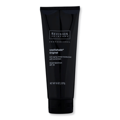 Black tube of Revision Skincare Intellishade Original 8 oz pr size on a white background