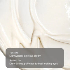 Lightweight silky Revision Skincare C+ Brightening Eye Complex eye cream texture swatch