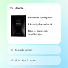 Revision Skincare Hydrating Biocellulose Mask packet delivers cooling relief for distressed sensitive skin (106)