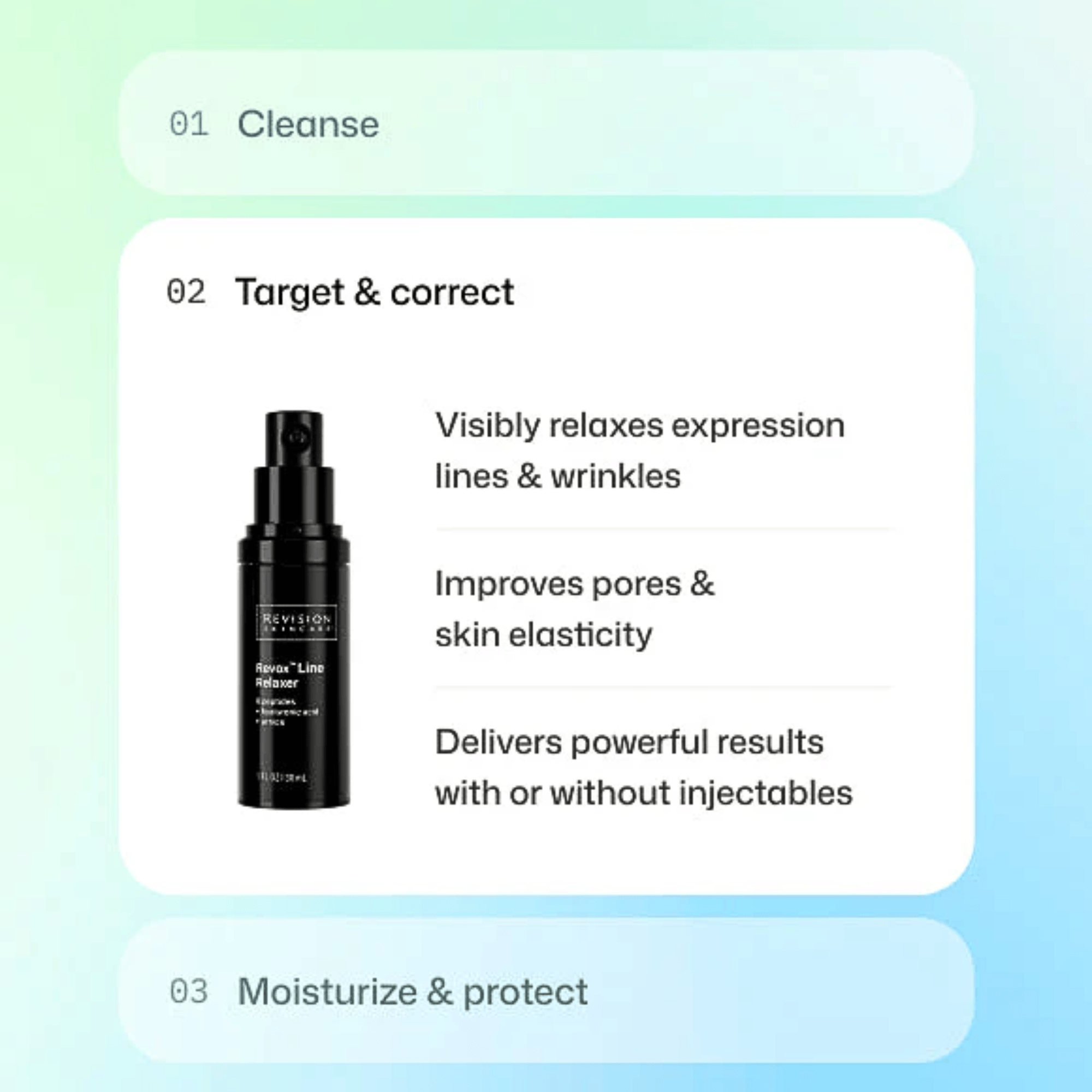 Revision Skincare Revox Line Relaxer Revision. Shop at Exclusive Beauty