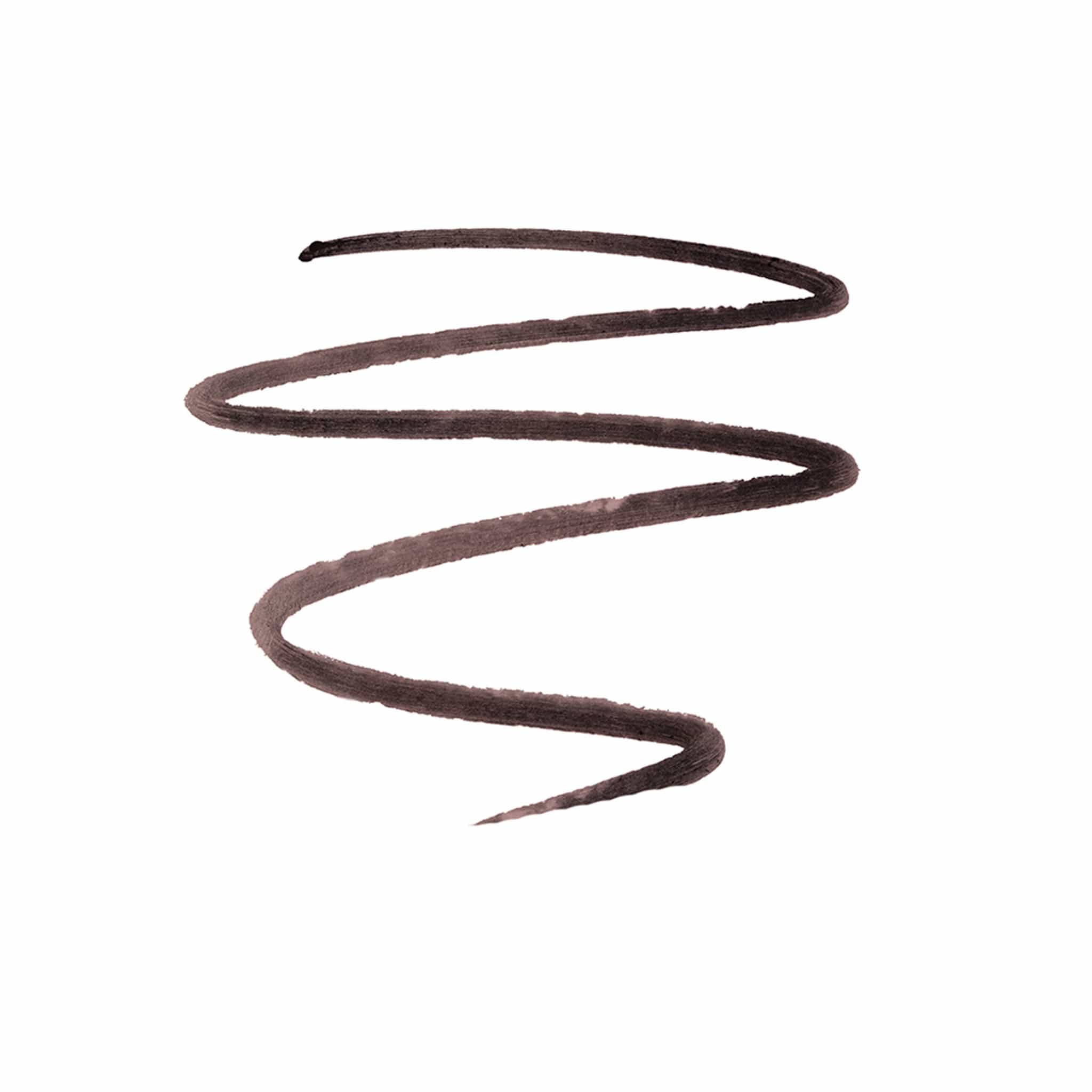 RMS Beauty Back2Brow Pencil Dark shade swatch on white 2