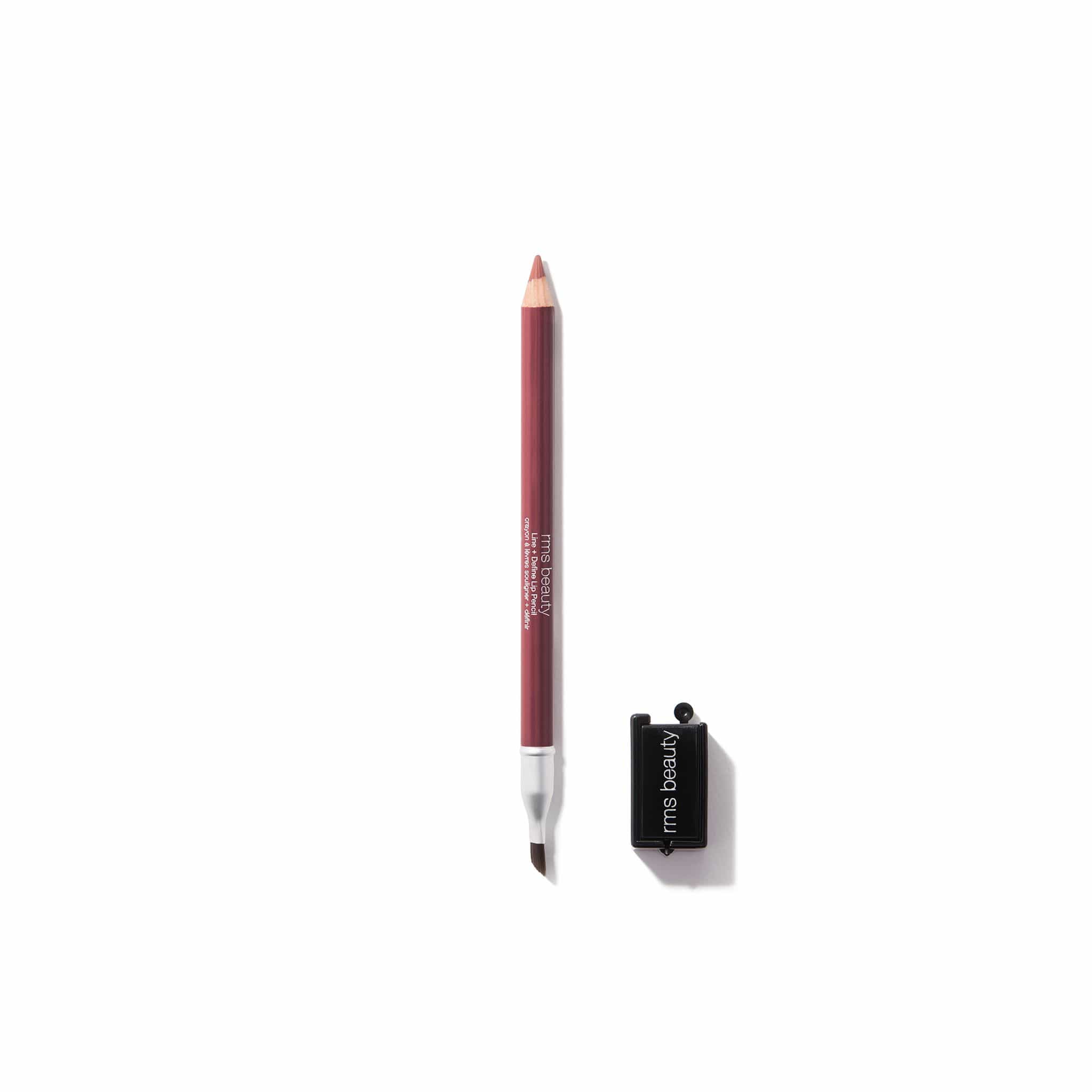 RMS Beauty Go Nude Lip Pencil in Sunset Nude shade with sharpener 1