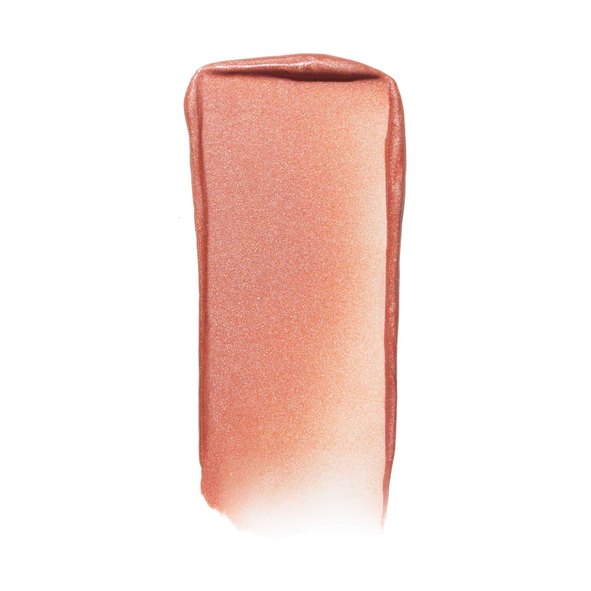RMS Beauty Luminizer Crystal Slipper swatch showing a rose gold cream highlighter 2