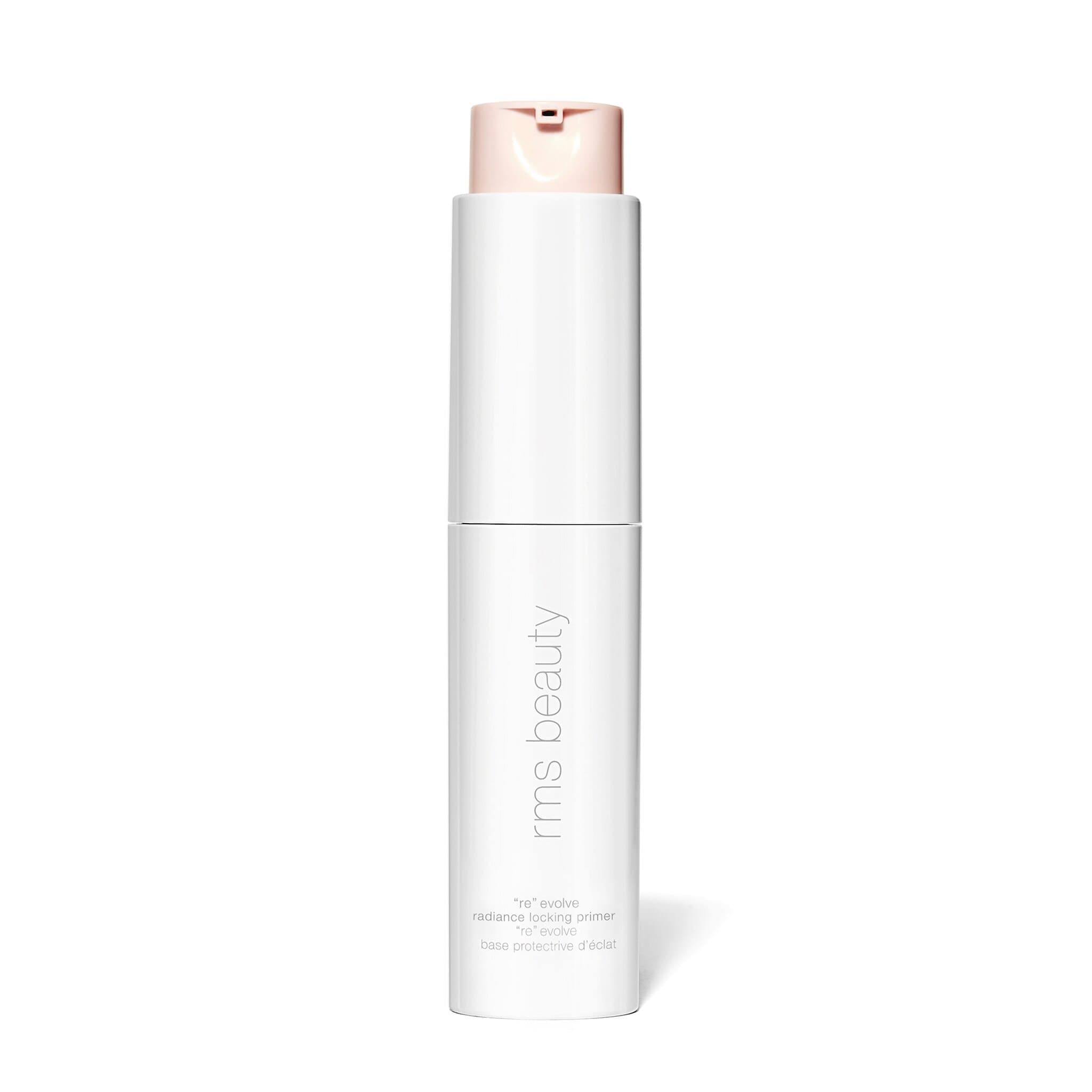 Re Evolve radiance locking primer tube with pink pump cap