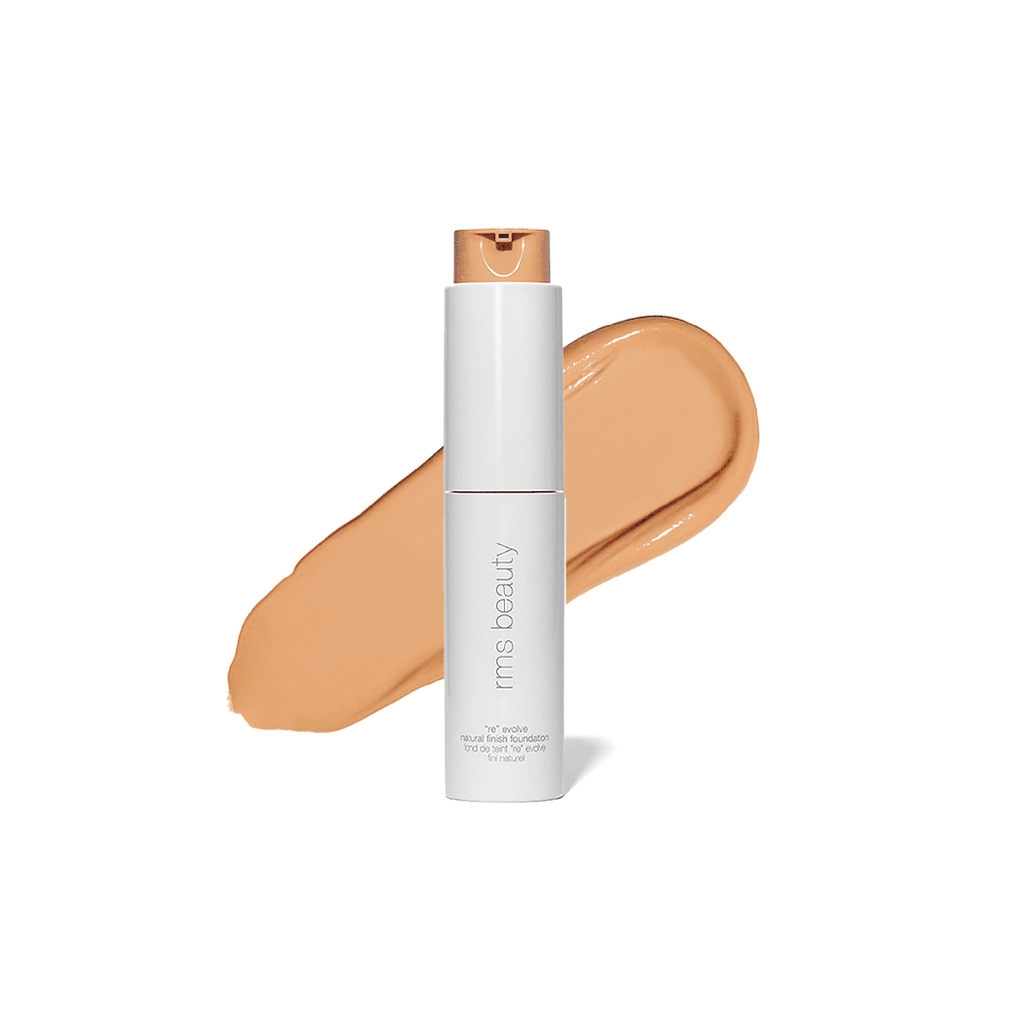 RMS Beauty ReEvolve Natural Finish Foundation shade 33.5 with color swatch 1