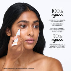 Consumer study results for ReFresh Eye Brightener showing brighter undereyes 5