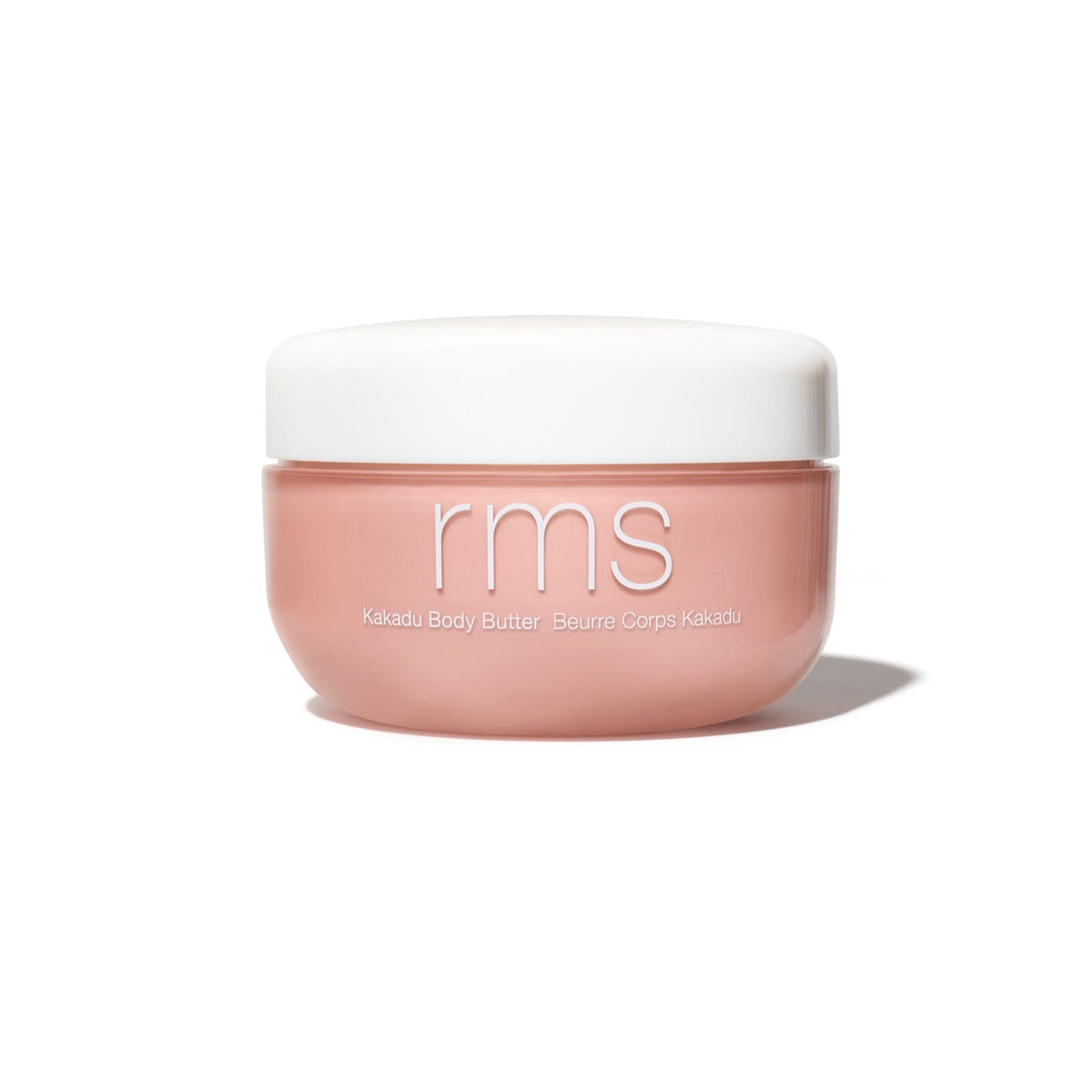 RMS Beauty Kakadu Body Butter jar on white background