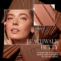 Beachwalk Betty shade description a sweet kiss of sun for fair skin tones 3