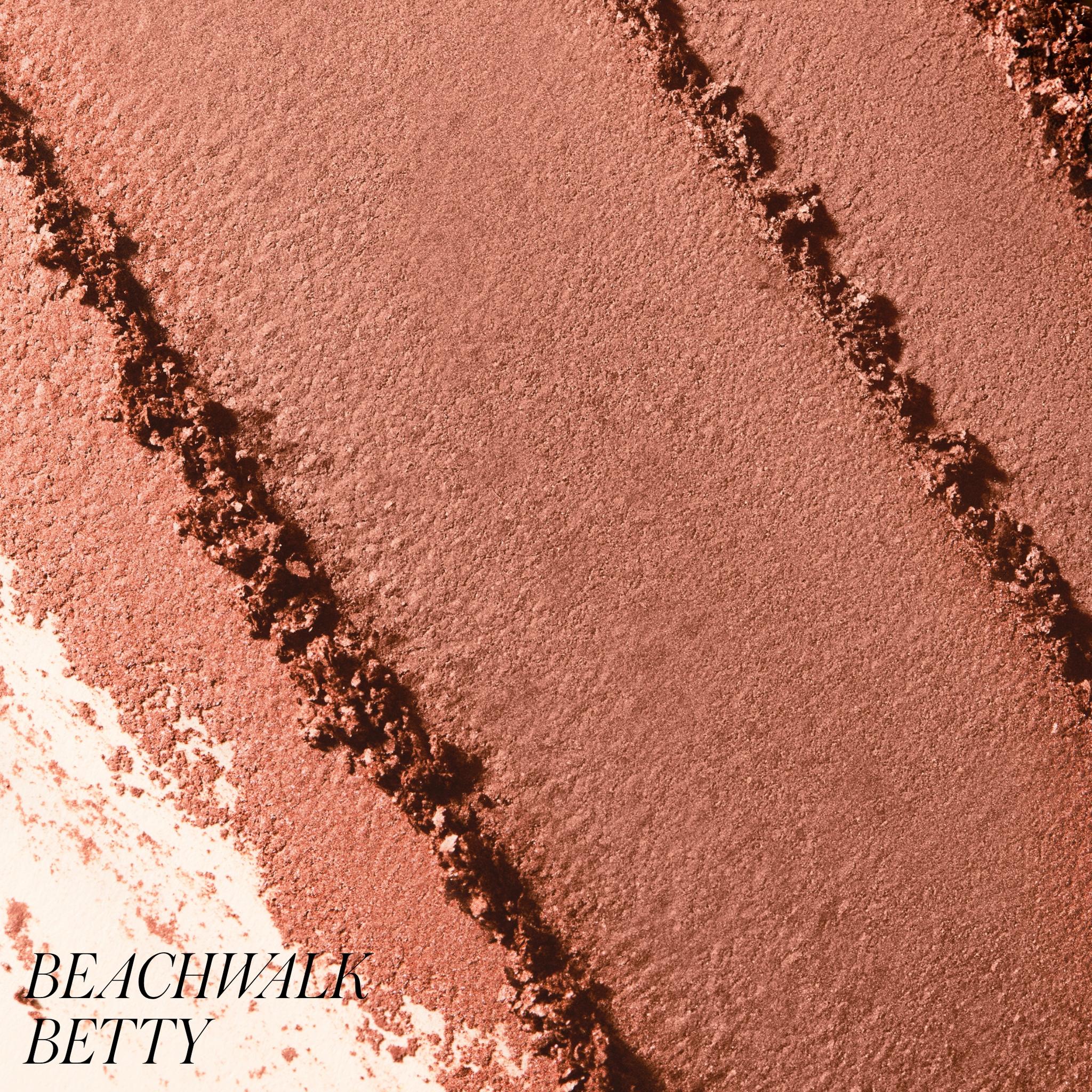 Macro texture of ReDimension Hydra Bronzer powder in shade Beachwalk Betty 2