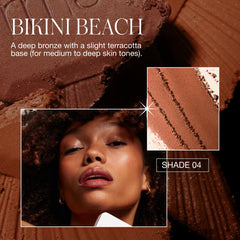 Bikini Beach shade description a deep bronze terracotta for medium to deep skin tones 3