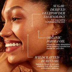 Close up of model with key ReDimension Hydra Bronzer ingredient callouts 6