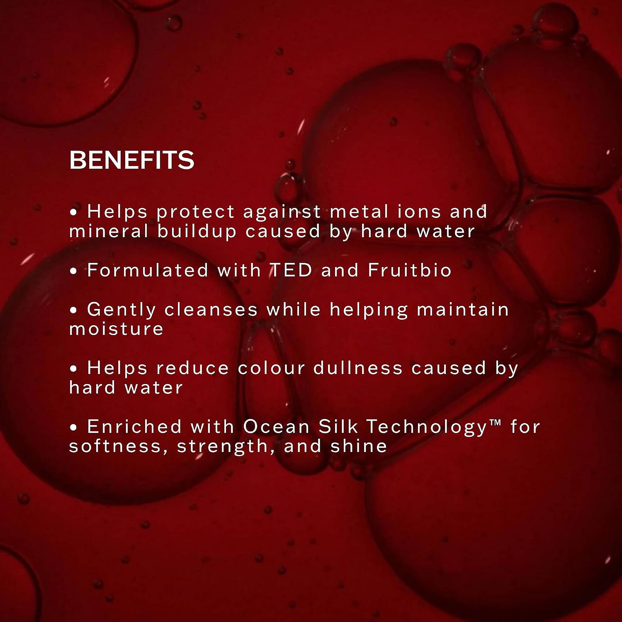 SACHAJUAN Bioshield Shampoo benefits for hard water buildup and color protection