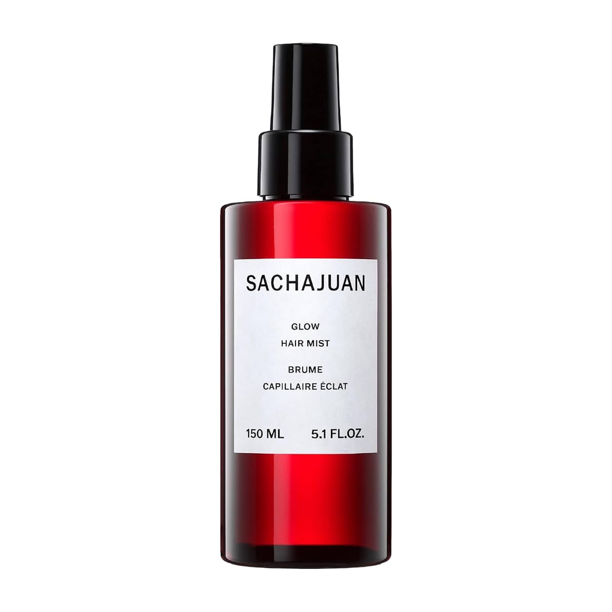 SACHAJUAN Glow Hair Mist 150 ml red spray bottle