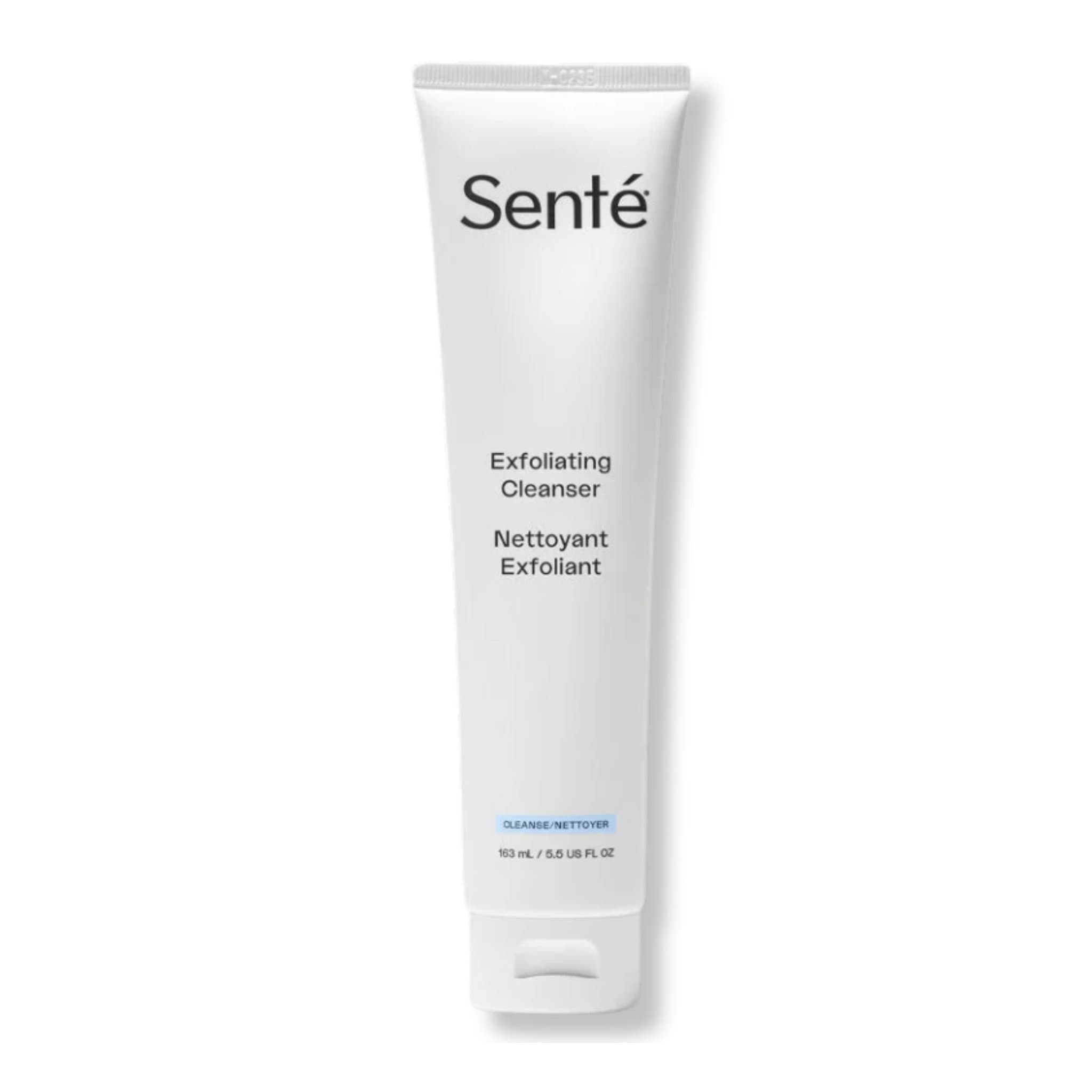Senté Exfoliating Cleanser 163ml gentle exfoliating face wash with phytic and glycolic acids