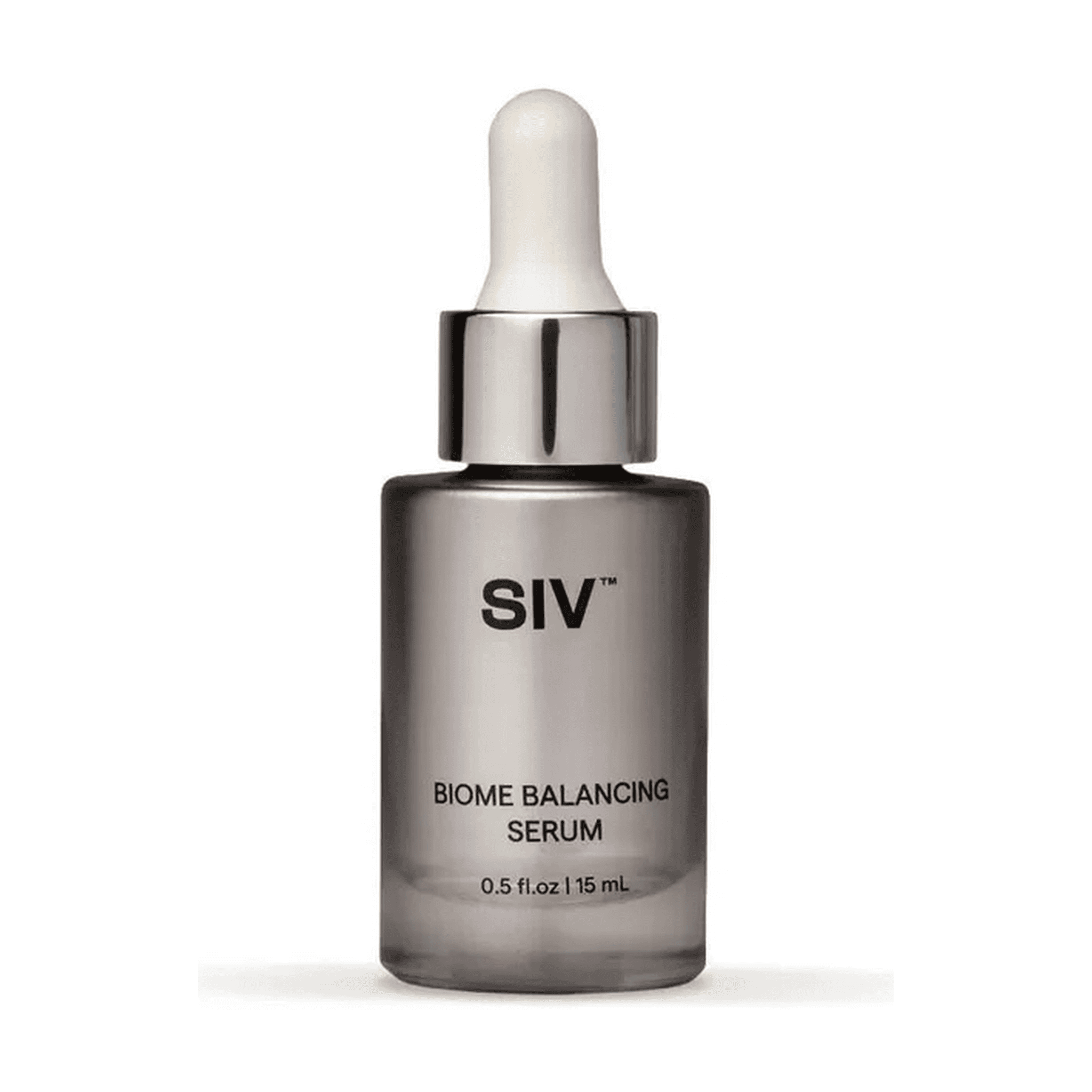 SIV Biome Balancing Serum 0.5 fl oz dropper bottle for skin microbiome support