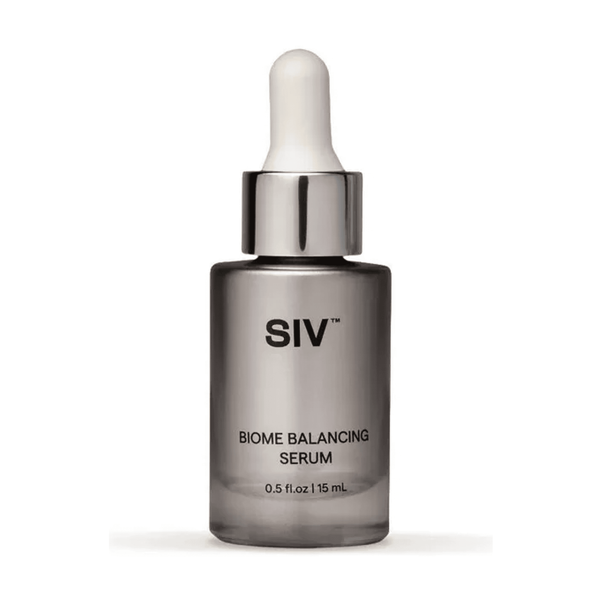 SIV Biome Balancing Serum 0.5 fl oz dropper bottle for skin microbiome support