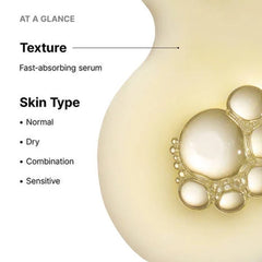 Fast absorbing vitamin C serum texture for normal dry combination and sensitive skin