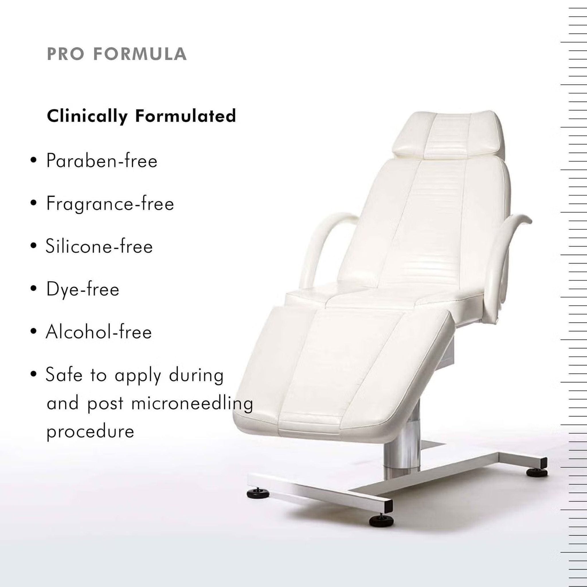 SkinCeuticals Hydrating B5 Gel pro formula: paraben-free, fragrance-free, silicone-free, safe for microneedling